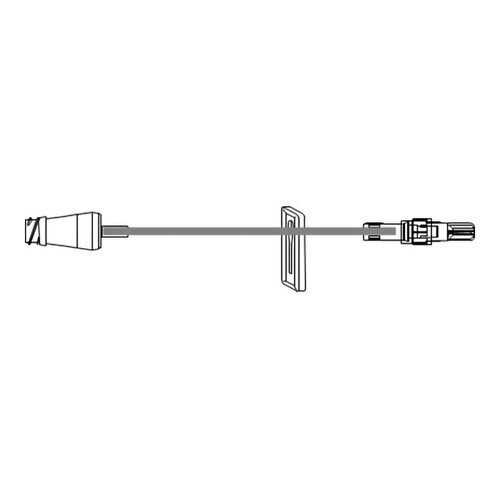 MON1140272CS - McKesson - McKesson IV Extension Set Needle-Free Port Small Bore 7 Inch Tubing Without Filter Sterile