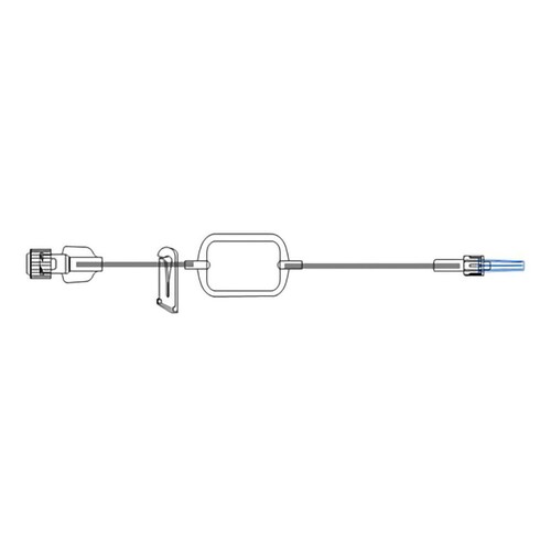 MON1140274CS - McKesson - McKesson IV Extension Set Small Bore 8 Inch Tubing 0.2 Micron Filter Sterile