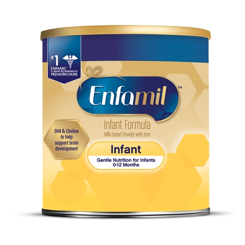 MON1143059CS - Mead Johnson Nutrition - Mead Johnson Nutrition Infant Formula Enfamil&reg; 21.1 oz. Can Powder, 4/CS