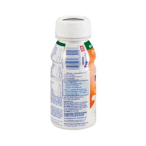 MON1143669CS - Abbott Nutrition - Abbott Nutrition PediaSure Peptide 1.0 Cal, Unflavored, 8 oz. Bottle, 24EA/CS