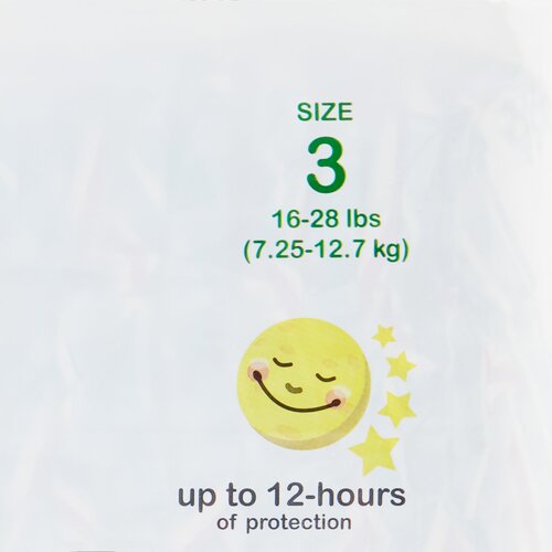 MON1144476CS - McKesson - McKesson Unisex Baby Diaper Tab Closure Size 3 Disposable, 112/CS