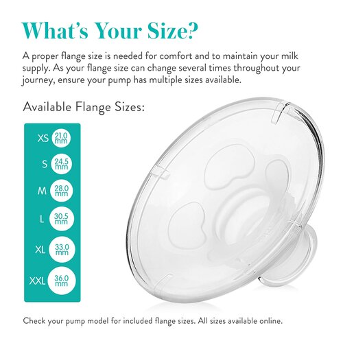 MON1146789CS - Midway Importing - Midway Importing Breast Flange Evenflo AdvancedFit For All Evenflo Advanced Breast Pumps, 12 per Case