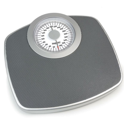 MON1150338EA - Hopkins Medical Products - Floor Scale Dial Display 400 lbs. Capacity Gray Analog, 1/EA