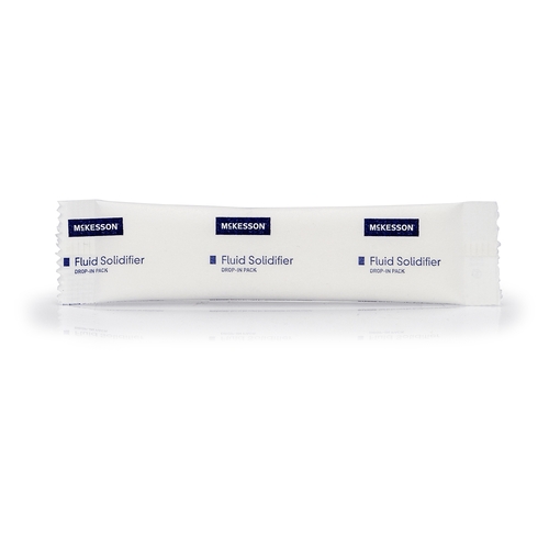 MON1152101CS - McKesson - McKesson Fluid Solidifier 1,500 cc Drop-In Bag 42 Gram