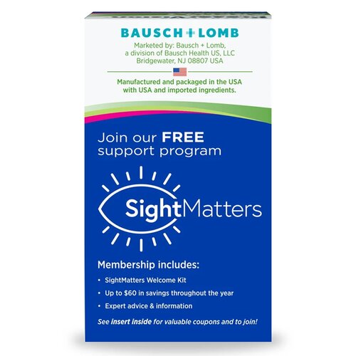 MON1158294BT - Bausch & Lomb - Vitamin Supplement PreserVision&reg; Areds 2 Chewable Tablet 60 per Bottle Mixed Berry Flavor