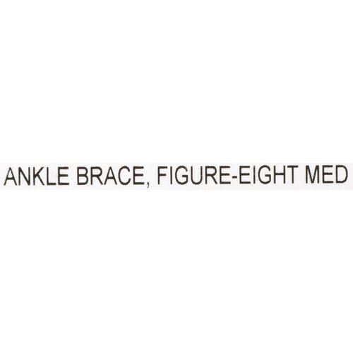 MON1159073EA - McKesson - McKesson Ankle Brace Medium Lace-Up / Figure-8 Strap / Hook and Loop Closure Left or Right Foot, 1/EA