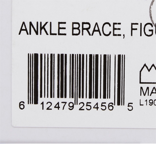 MON1159075EA - McKesson - McKesson Ankle Brace x-Large Lace-Up / Figure-8 Strap / Hook and Loop Closure Left or Right Foot, 1/EA