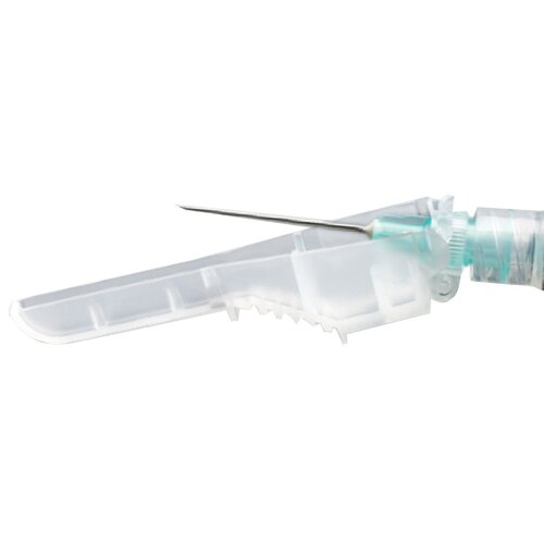 MON1159353CS - McKesson - McKesson Hypodermic Needle McKesson Prevent Hinged Safety Needle 20 Gauge 1 Inch Length Ultra Thin Wall, 800 EA/CS