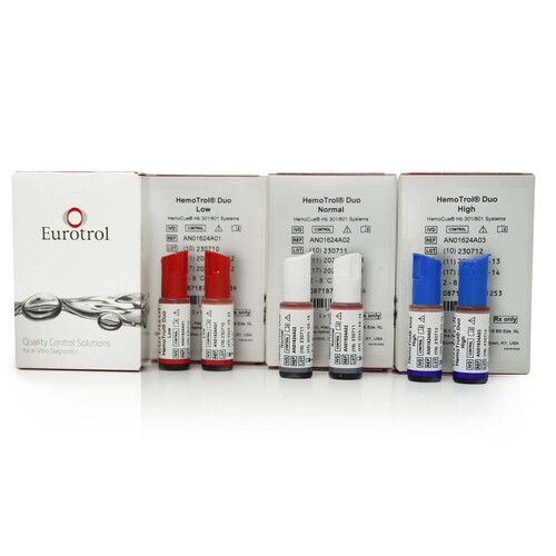 MON1160907EA - Hemocue - Hemocue Assayed Control Hemotrol Duo Hemoglobin Normal Level 2 X 1 mL