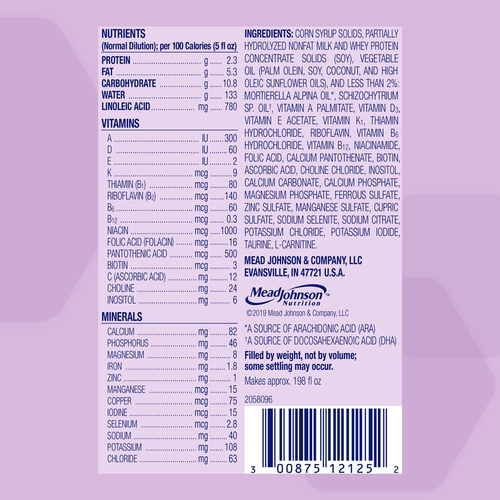 MON1163149CS - Mead Johnson Nutrition - Enfamil&reg; Gentlease&reg; Infant Formul, 19.9 oz. Can, Powder, Milk-Based, Fussiness/Gas/Crying, 4/CS