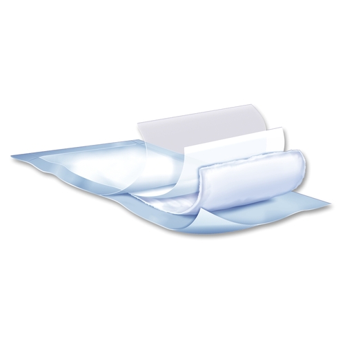MON1163821CS - TZMO - TZMO Seni&reg; Soft Super Disposable Underpads - Cellulose Pulp, Moderate Absorbency 23" x 35", 2PK/CS