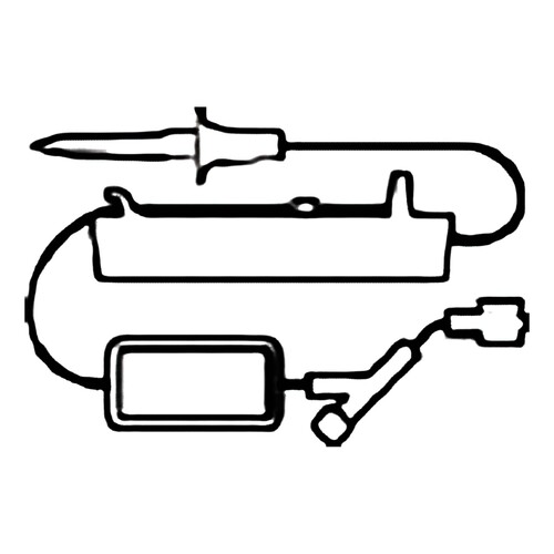 MON1163903EA - Smiths Medical - Smiths Medical IV Pump Set CADD High Volume Pump 1 Port 1.2 Micron Filter 117 Inch Tubing Solution