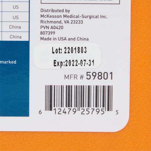 MON1164080CS - McKesson - McKesson First Aid Kit 50 Person Plastic Case, 12/CS