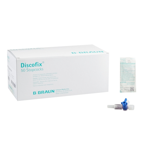 MON1168336CS - B. Braun - B. Braun Stopcock Braun 4 Way, 100 EA/CS