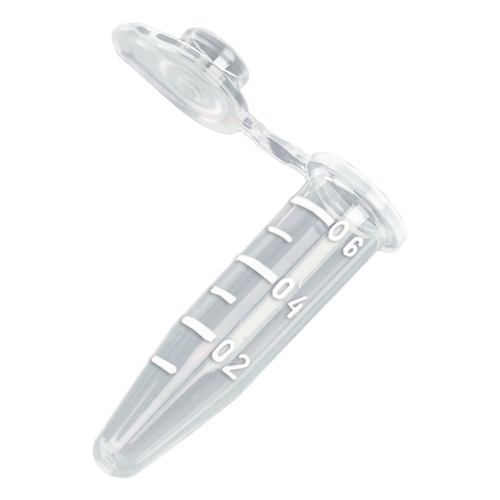 MON1169385BG - McKesson - McKesson Microcentrifuge Tube Conical Bottom Plain 500 mL Without Color Coding Snap Cap Polypropylene Tube, 500/BG