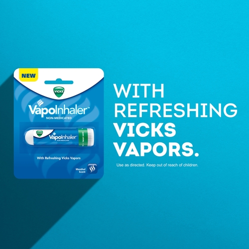 MON1173708EA - Procter & Gamble - Cold and Cough Relief Vicks&reg; VapoInhaler&trade; Inhalant Stick 0.2 mL