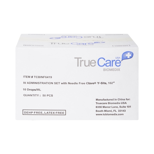 MON1174000BX - McKesson - Primary Administration Set 10 Drop / mL Drip Rate 102 Inch Tubing 1 Port, 50/BX