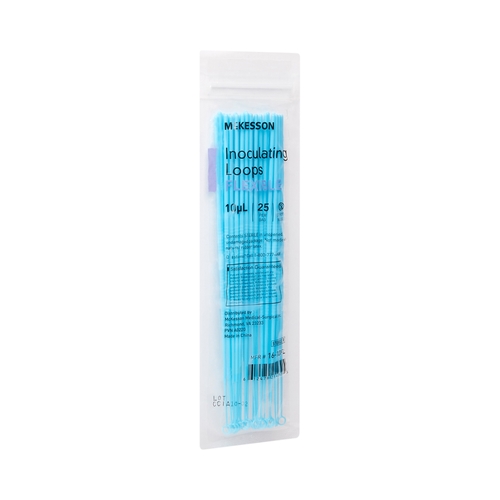 MON1175309CS - McKesson - McKesson Inoculating Loop 10 -&micro;L High Impact Polystyrene Integrated Handle Sterile, 1000/CS