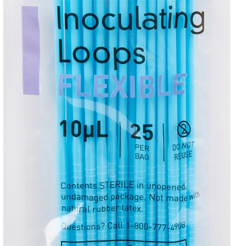 MON1175309CS - McKesson - McKesson Inoculating Loop 10 -&micro;L High Impact Polystyrene Integrated Handle Sterile, 1000/CS