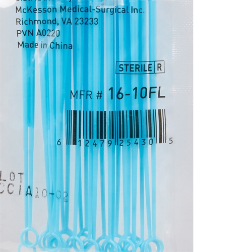 MON1175309CS - McKesson - McKesson Inoculating Loop 10 -&micro;L High Impact Polystyrene Integrated Handle Sterile, 1000/CS