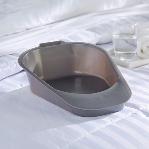 MON1177278CS - McKesson - McKesson Fracture Bedpan Gray 34 oz. / 1006 mL, 50 EA/CS