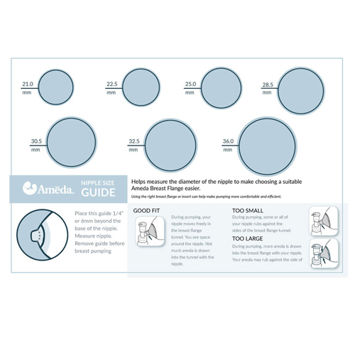 MON1177686EA - Ameda - Areola Stimulator Ameda Flexishield For Ameda HygieniKit Milk Collection Systems and Purely Yours, Finesse, Platinum, Elite, Hygeia, Lansinoh Original Double Pump Flanges, Bailey Nurture III Flanges and Medela Standard Size Breast Shields, 1 Each