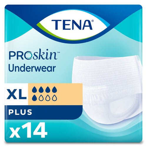 Medline FitRight Ultra Adult Underwear Size XL/56-68 20 Count