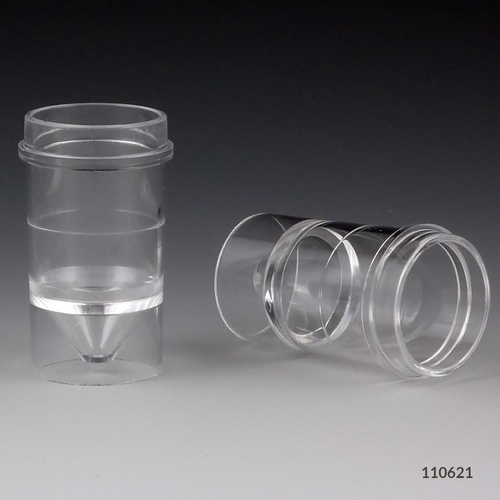 MON1183153BG - McKesson - McKesson Sample Cup 2 mL, Clear, 16 X 24 mm, Without Caps, 1000/BG