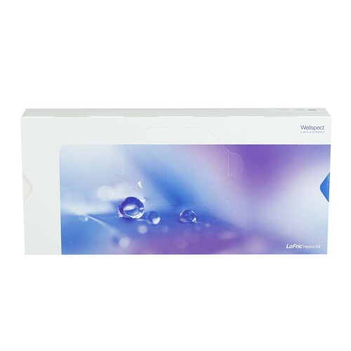 MON1184043EA - Wellspect Healthcare - Wellspect Healthcare Intermittent Closed System Catheter Tray LoFric&reg; Hydro-Kit&trade; Male / Straight Tip 12 Fr. Without Balloon Hydrophilic Coated Polyolefin-Based Elastomer (POBE), 1/EA