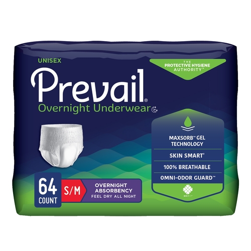 Unisex Adult Absorbent Underwear Prevail® Per-Fit® Pull On with