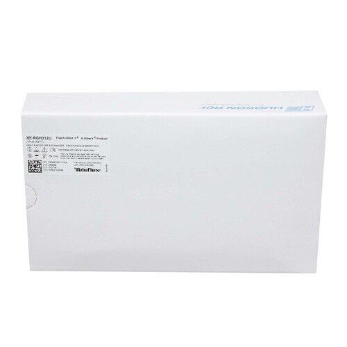 MON1190314CS - Teleflex_Medical.GIF - Teleflex_Medical.GIF Heat and Moisture Exchanger-Trach Trach-Vent+ 32.42, Vt = 0.5 L 1.17 @ 60 LPM