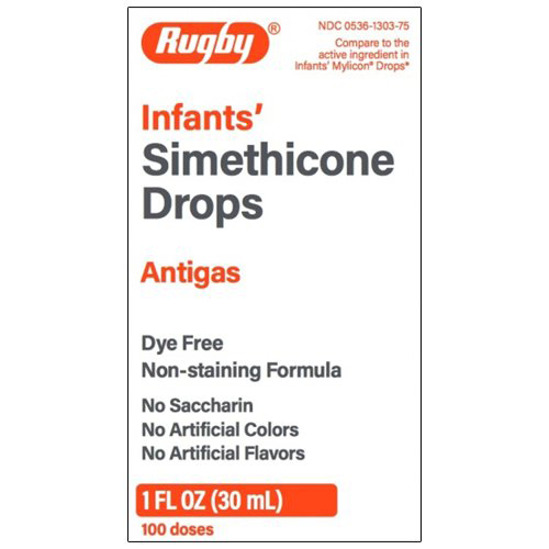 Rugby Infant Gas Relief Rugby 40 mg / 0.6 mL Strength Oral Drops 1 oz
