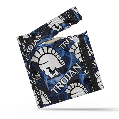 MON1193266BX - Church & Dwight - Condom Trojan&reg; Bareskin Lubricated 10 per Box