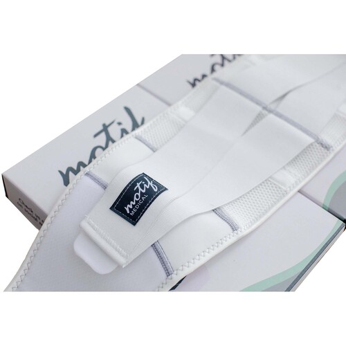 MON1196062EA - Motif Medical - Motif Medical Maternity Support Belt Medium Hook and Loop Closure 41 to 48 Inch Under Belly Circumference Adult