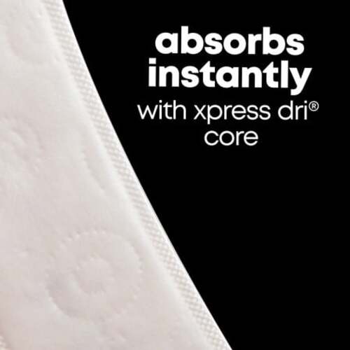 MON1197231PK - Kimberly Clark Professional - Kimberly Clark Professional Feminine Pad U by Kotex Security Lightdays Long Light Absorbency, 16/PK