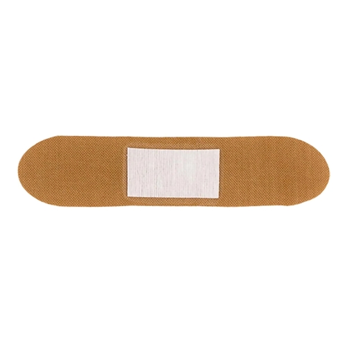 MON1197640CT - Nutricare - Adhesive Strip Patch&trade; Burns and Blisters 3/4 X 3 Inch Bamboo s/b Bamboo / Aloe Vera Rectangle Tan Sterile