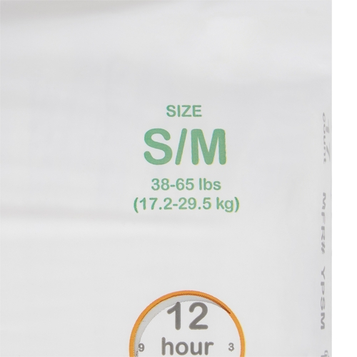 MON1198054CS - McKesson - McKesson Unisex Youth Absorbent Underwear McKesson Pull On with Tear Away Seams Small / Medium Disposable Heavy Absorbency, 68 EA/CS