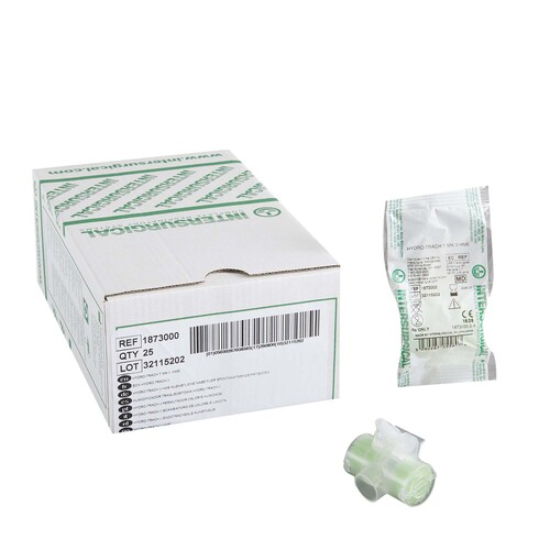 MON1200051CS - Intersurgical - Intersurgical Heat and Moisture Exchanger-Trach Hydro-Trach T range 13.2 mg H2O / L @ 500 VT 0.41 cm H20 @ 30 LPM