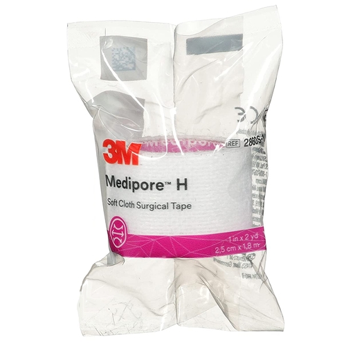 3M™ Medipore™ Soft Cloth Surgical Tape, 1 x 10 yds - DDP Medical Supply