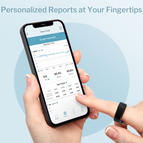 MON1201290EA - BodiMetrics - Prevention&reg; circul+&trade; Wellness Monitor Ring, Continuous Patient Monitoring- Blood Pressure, Oximetry, Heart Rate, Temperature- Battery Operated