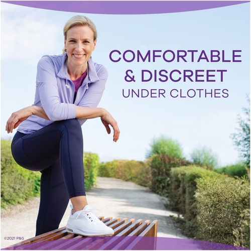 MON1204598CS - The Palm Tree Group - The Palm Tree Group Bladder Control Pad Always Discreet 12-1/2 Inch Length Moderate Absorbency RapidDry Core One Size Fits Most, 60 EA/CS