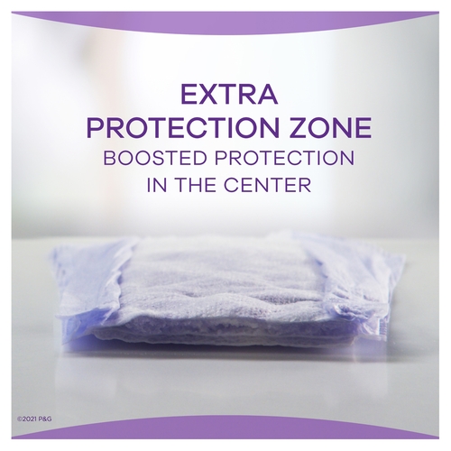 MON1204598CS - The Palm Tree Group - The Palm Tree Group Bladder Control Pad Always Discreet 12-1/2 Inch Length Moderate Absorbency RapidDry Core One Size Fits Most, 60 EA/CS