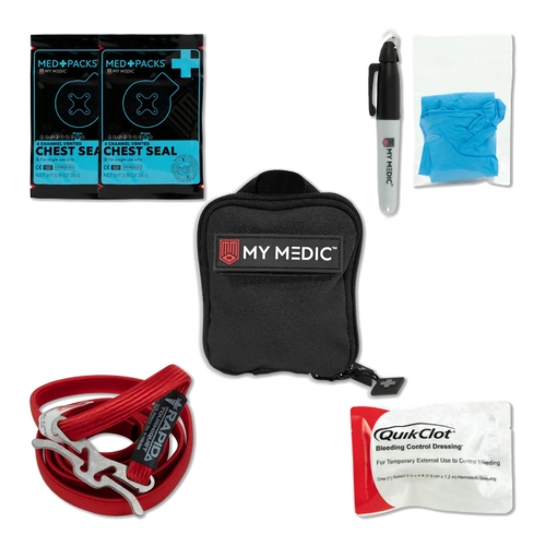 MON1207731EA - MyMedic - First Aid Kit for Everyday Use - Medical Supplies in Carrying Case, 1/EA