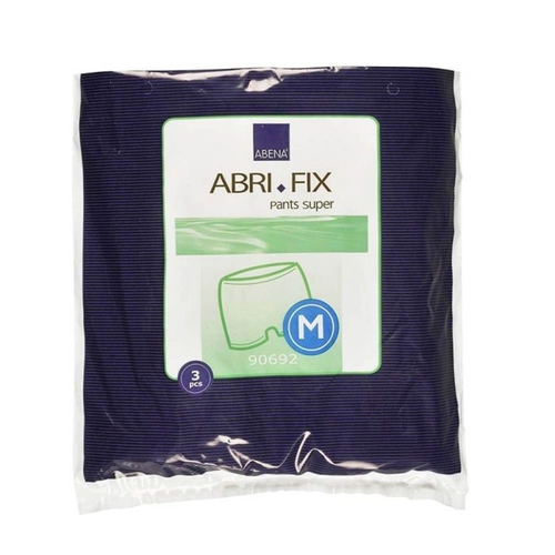 MON1208128CS - Abena - Abri-Fix Super Knit Pant Unisex Microfiber Medium Pull On Reusable, 60/CS
