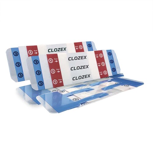 MON1210025BX - Clozex Medical - Clozex Medical Skin Closure Device Clozex 1-1/2 X 1-3/8 Inch Polyurethane, Polyester, Medical Grade Acrylic Interlaced Closure Strip Clear