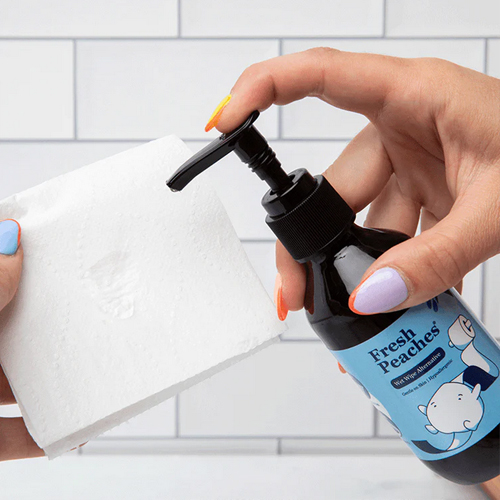 Toilet Paper Gel Starter Set; For Toilet Paper, 4.4 oz. Pump Bottle