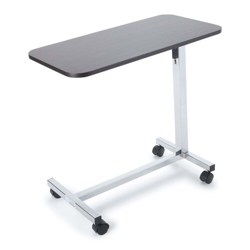 MON1215723CS - McKesson - McKesson Overbed Table Non-Tilt Spring Assisted Lift 28-1/4 to 43-1/4 Inch Height Range