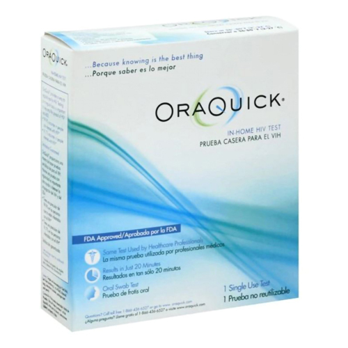 MON1215875CS - Orasure Technologies - Sexual Health Test Kit OraQuick In-Home HIV HIV Detection 1 Test CLIA Waived, 6 per Case