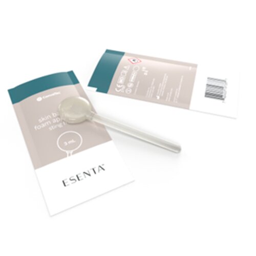 MON1216183CS - Convatec - Skin Barrier Applicator Esenta Sting Free Silicone Individual Packet Sterile