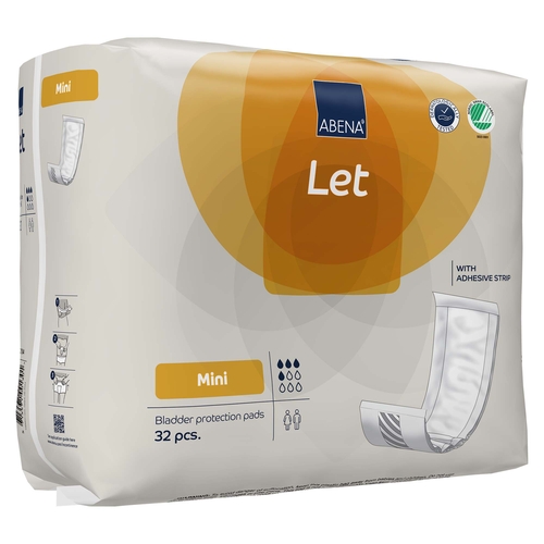 MON1218248CS - Abena - Incontinence Liner Abri-Let Mini, 5.5 x 15", Light Absorbency, Fluff / Polymer Core, One Size Fits Most, 288 EA/CS